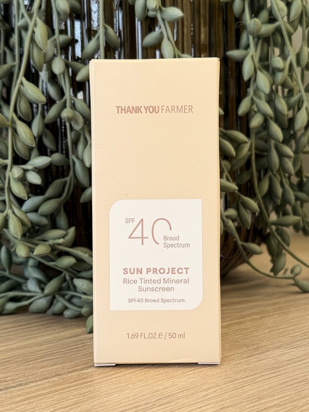 Thank You Farmer Rice Tinted Mineral Sunscreen SPF 40 1.69 fl oz NWT EXP 11/2027 - Picture 8 of 8